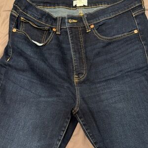 Maurices Dark Blue Skinny Jeans